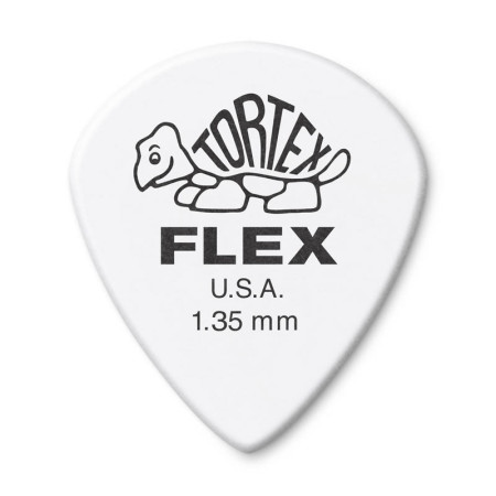 Dunlop Tortex Flex Jazz III 1.35mm Dunlop Tortex Flex Jazz III 1.35mm
