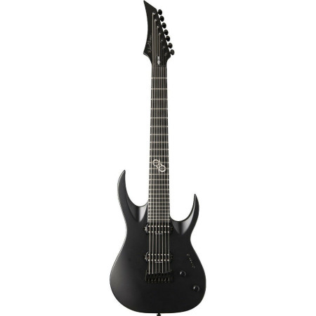 Washburn Parallax Ola Englund Solar 170 7-String Carbon Black