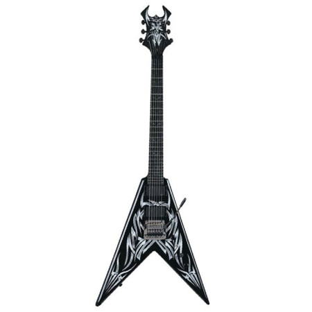 BC Rich KKV Black and Tribal BC Rich KKV Black and Tribal