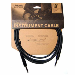 Daddario Classic Series 10ft Cable