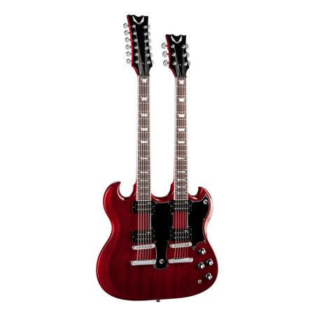 Dean USA Gran Sport Doubleneck Trans Cherry