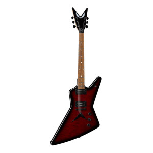 Dean ZX Flame Top Trans Red Dean ZX Flame Top Trans Red