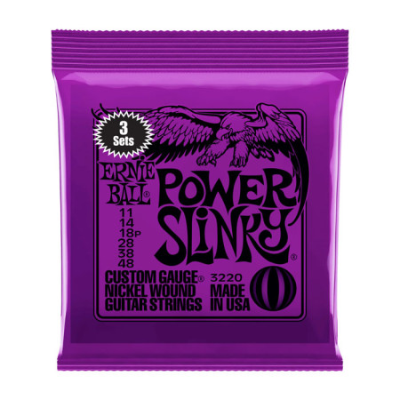 Ernie Ball Power Slinky 11-48|3Sets