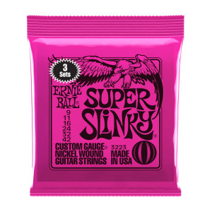 Ernieball Super Slinky 09-42|3Sets