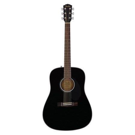 Fender CD 60 Dreadnought V3 DS WN BLK