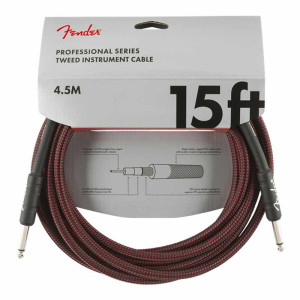 Fender Professional Series Cable Red Tweed 4.5m
