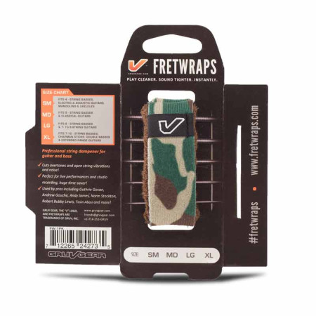 Gruv Gear FretWrap Camo(Green-Brown) SM Gruv Gear FretWrap Camo(Green-Brown) SM