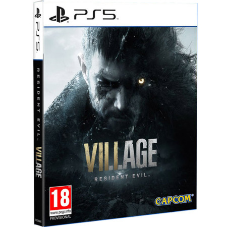 Resident Evil Village 3D cover playstation 5 Resident Evil Village 3D cover playstation 5