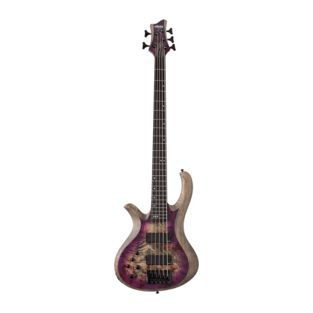 Schecter Riot 5 Bass LH Aurora Burst