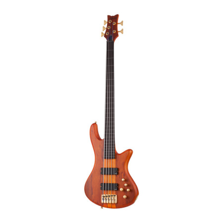 Schecter Stiletto Studio 5 FL Honey Satin Schecter Stiletto Studio 5 FL Honey Satin