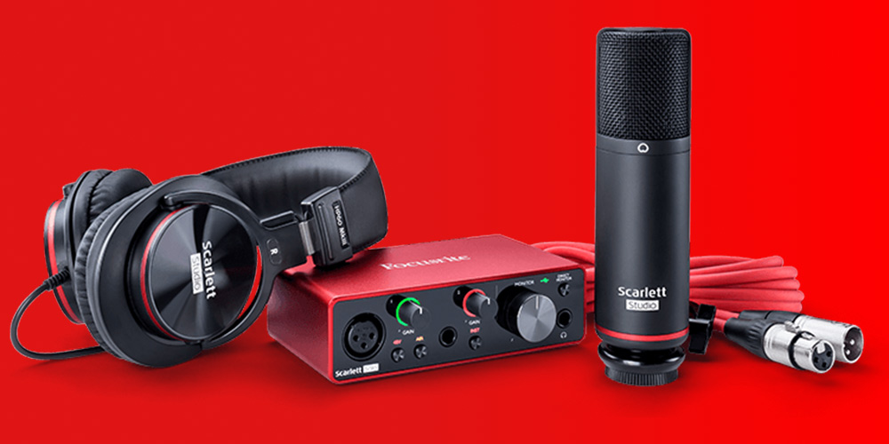 قیمت خرید کارت صدا فوکوسرایت Focusrite Scarlett Solo Studio G3