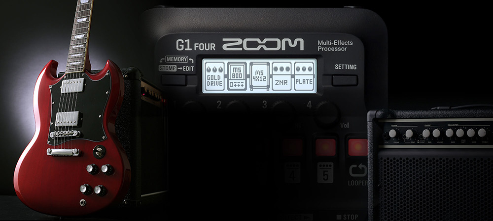 قیمت خرید مولتی افکت زوم Zoom G1 FOUR