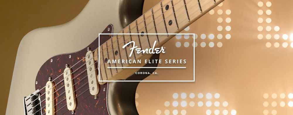 قیمت خرید گیتار الکتریک Fender American Elite Stratocaster MN TBS