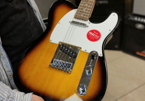fender-squier-bullet-tele-lrl-brown-sunburst گیتار فندر Fender Squier Bullet Tele LRL Brown Sunburst