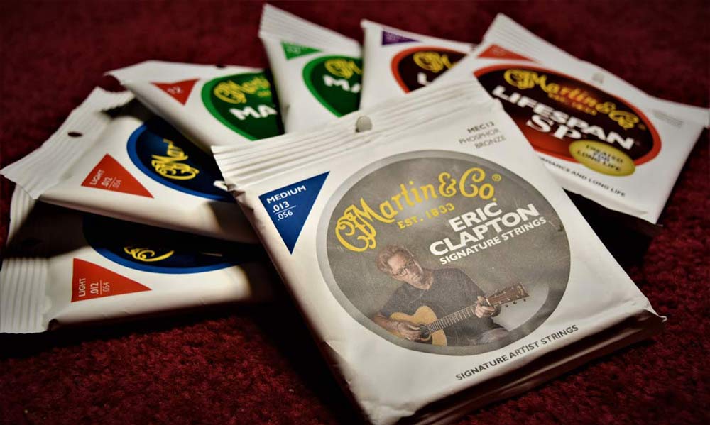 قیمت خرید سیم گیتار آکوستیک Martin Eric Clapton Signature